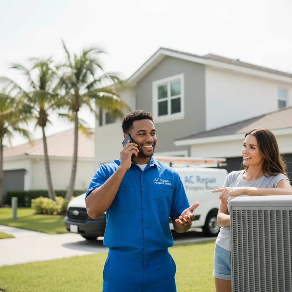 AC Repair Pompano Beach customer support in Elmhurst